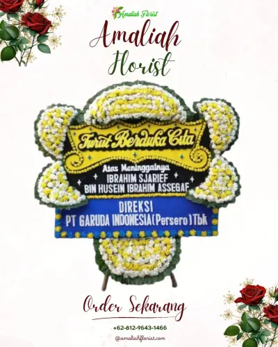 Papan Bunga Duka di Cikembang