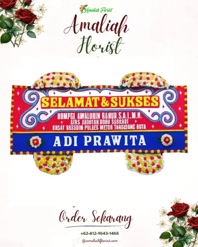 Karangan Bunga Ucapan Selamat di Cikembang